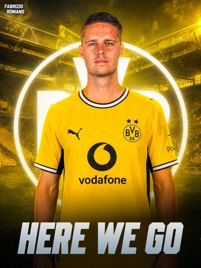 Here we go！罗马诺：费尔曼将加盟多特蒙德，转会费2150万欧